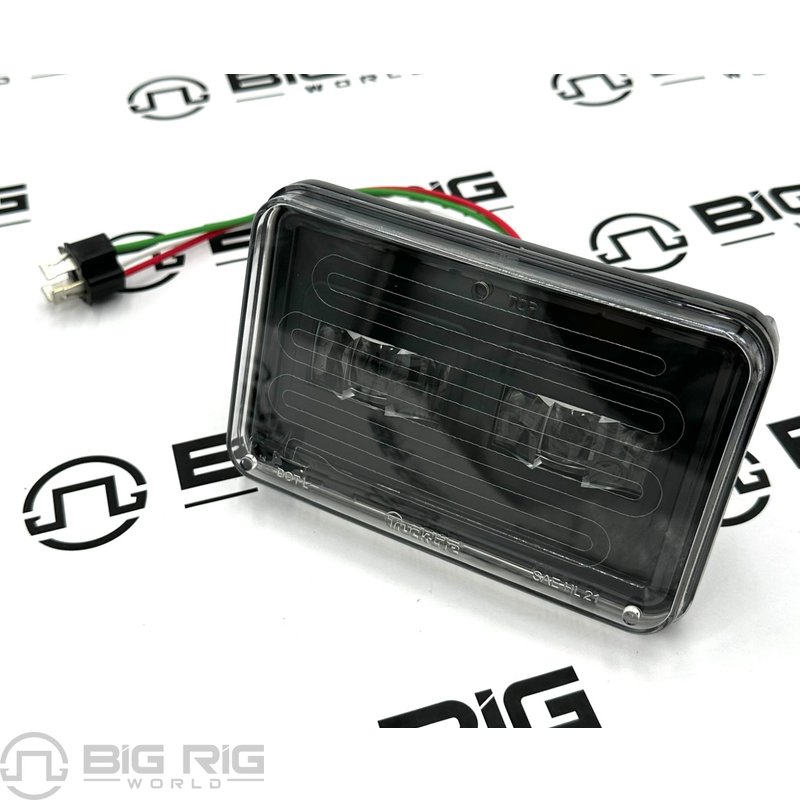 LED 4x6 Lb (Low), LED Heated Headlamp 37650C - Truck Lite