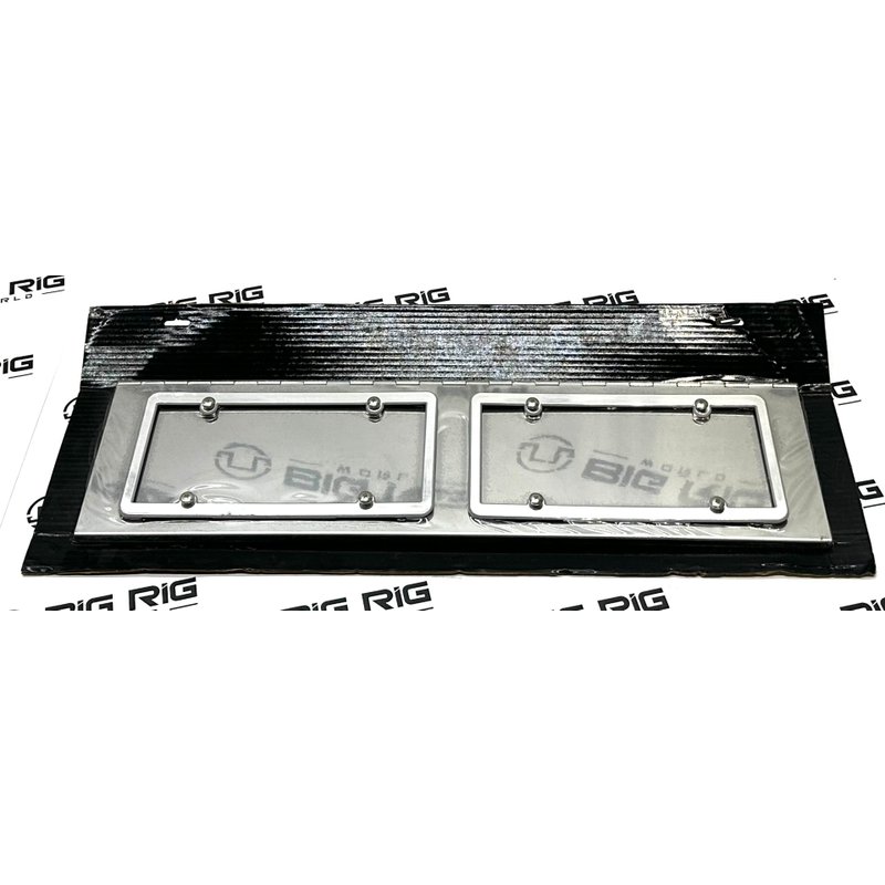 Peterbilt 388 & 389 Swing License Plate Holder - 2 Plates TP-1702 - Trux Accessories