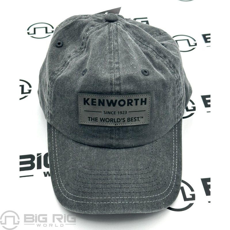 Pigmet Wash Felt Patch Cap Grey 1453294-00 - Kenworth