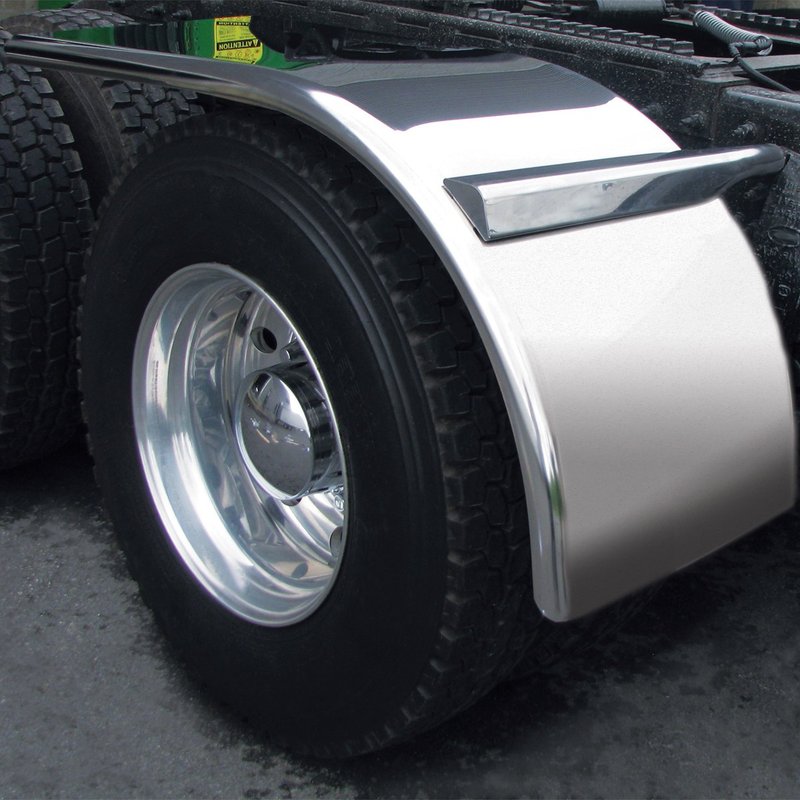 72 In. Standard Long Front Half Fenders (16 Ga.) TFEN-H16 - Trux Accessories