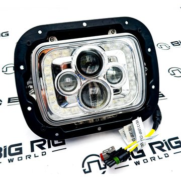 Headlamp - Single Rectangular Assembly P54-6247-433 - Paccar