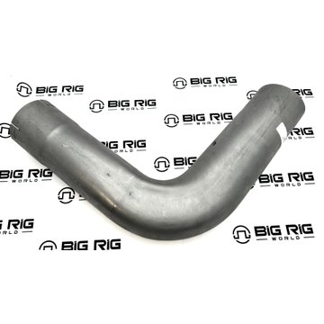 Exhaust Pipe - M Bend 5 In. Flattened Steel EP50EL30111A - TRP