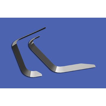 Door Window Shade - Cat CT660 Stainless Steel 80572002 - Panelite