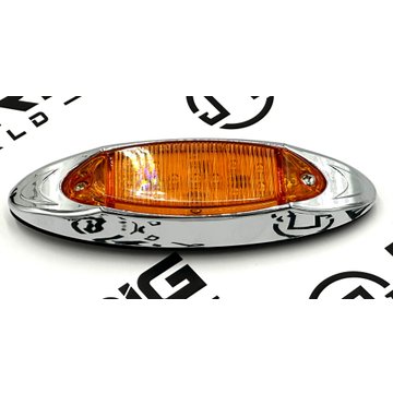Amber LED Infinity Marker Light (13 Diodes) TLED-INFA - Trux Accessories