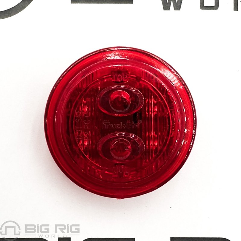 LED 30 Series Low Profile Lamp, 6 Diode, Fit-N-Forget, 12v, Red 30385R - Truck Lite