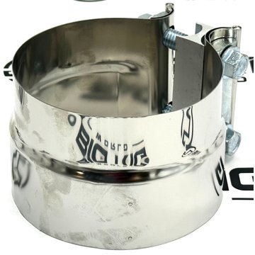Exhaust Clamp 4 In. Preformed Stainless Steel EC40PLS - TRP