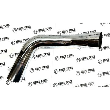 M-Bend Steel Chrome Exhaust Pipe  5in OD/ID LH EP50EL65202C - TRP
