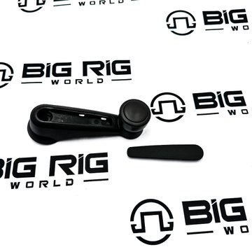 Crank Window Handle in Charcoal Gray S56-1025-891 - Kenworth