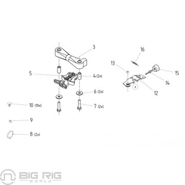 Fore and Aft Isolator Service Kit SP11883 - GraMag