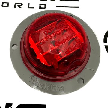 LED 30 Series High Profile Lamp, 8 Diode, Fit-N-Forget Clearance/Marker, Grey Mnt, Red 30379R - Truck Lite