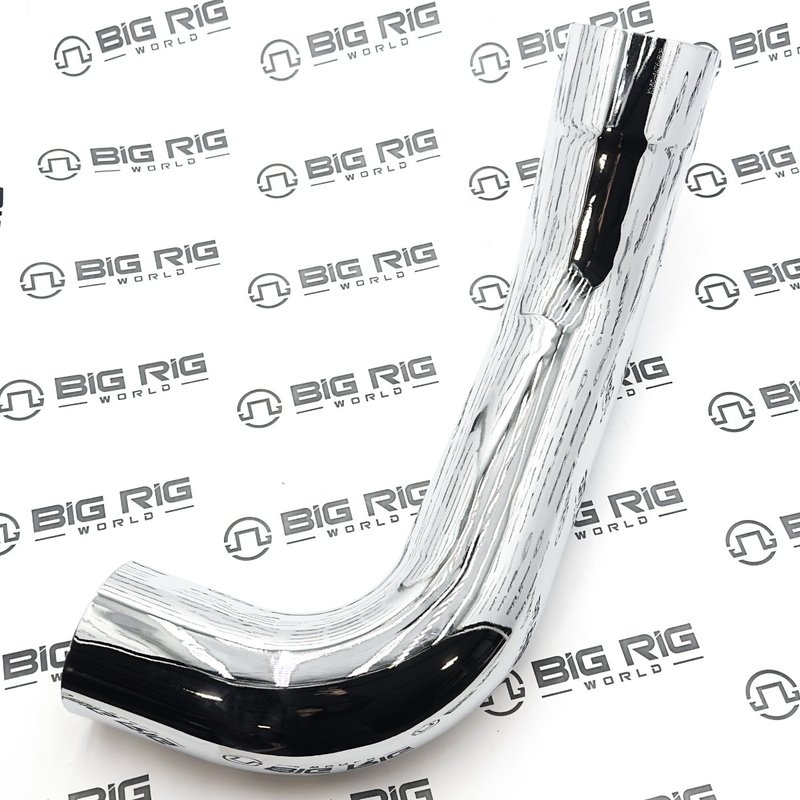 Exhaust Pipe, Mbend 5 inch STL RH Chrome OD/ID K180-14764RCP - Kenworth