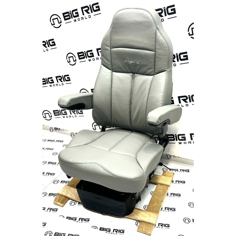 Legacy LO Seat (Gray Leather) w/ Armrests 188409MW65 - Seats Inc.
