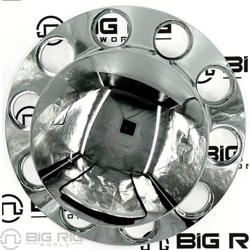 Chrome ABS Plastic Rear Hub Axle Cover Kit THUB-RP33PO - Trux Accessories