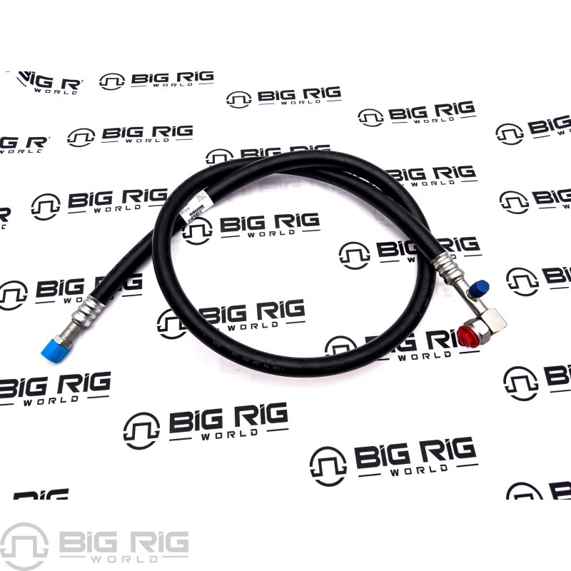 Hose Assembly R134A #12 Female Swivel 90Degree x Compressor 70.87-inches D9011-1530 - Dynacraft