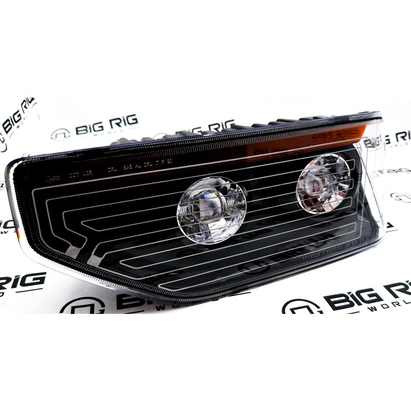 Headlamp - LED Forward Front Axle Left Hand Heated Left Hand A66-10227-030 - Freightliner