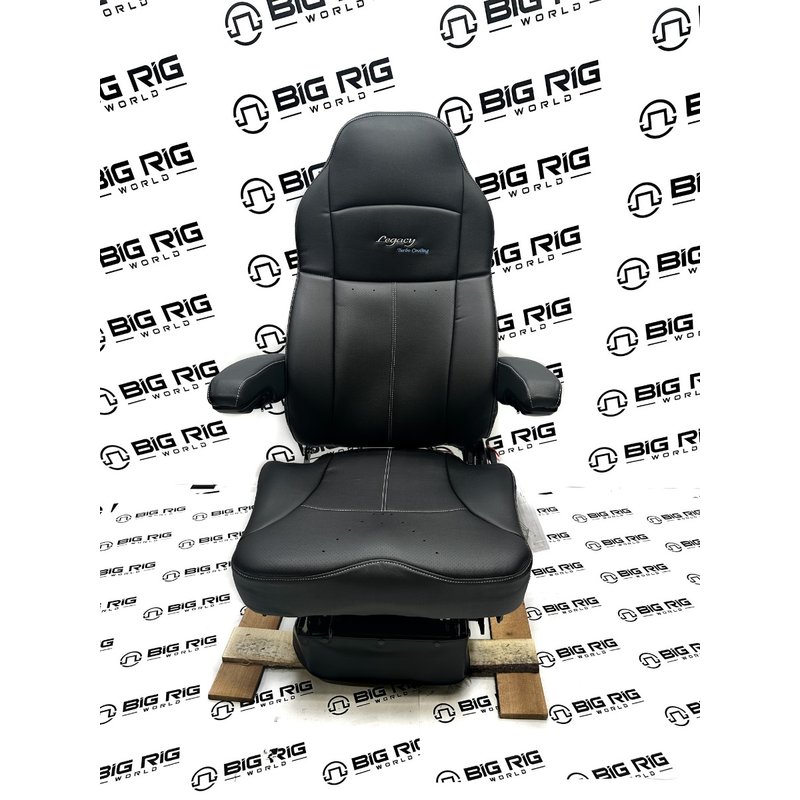 Legacy LO Vented Seat with DuraLeather in Black 188409MWV61 - Seats Inc.