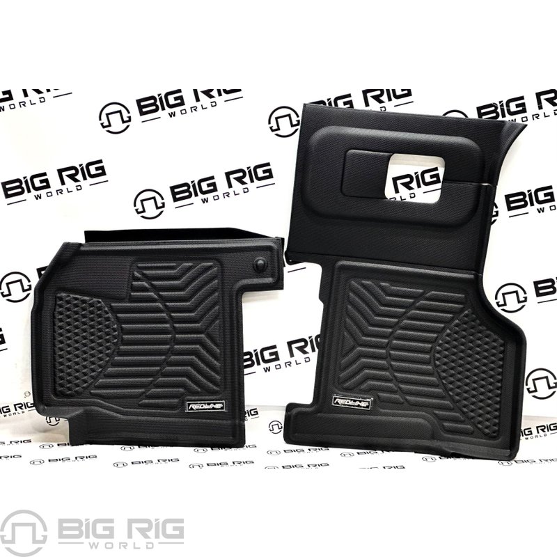 Floor Mat - Kenworth W990 - 3 Piece Set - Manual Transmission 59000 - Redline Floormats