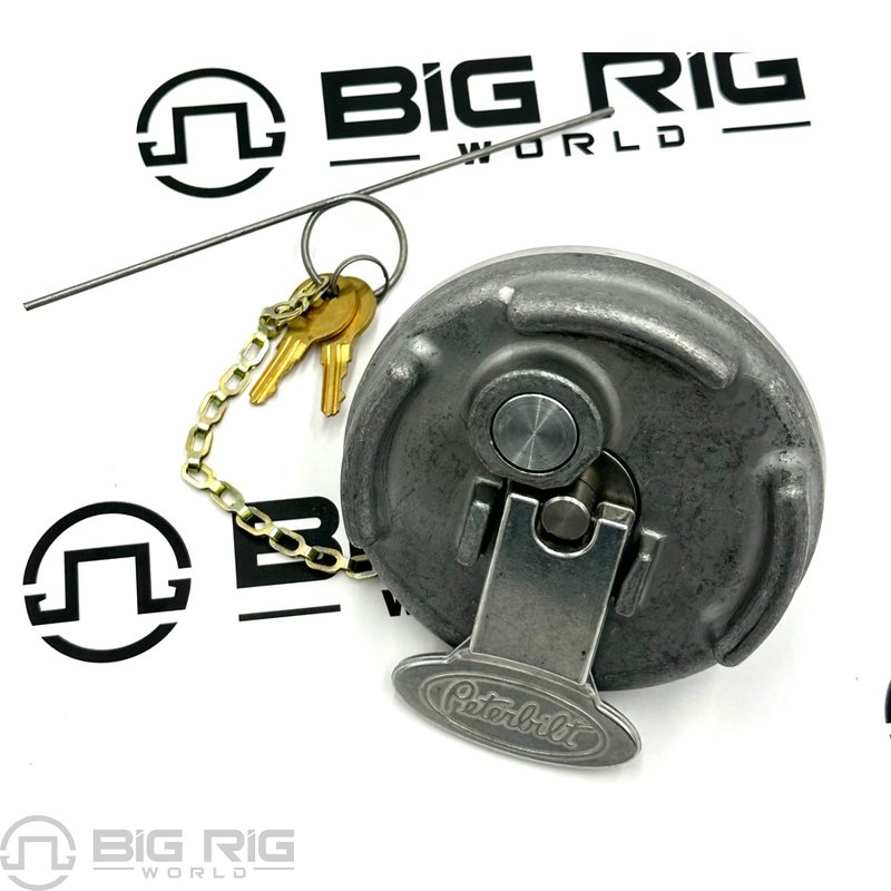 Fuel Fill Cap, Locking, w/ Logo 11-04859-200 - Peterbilt