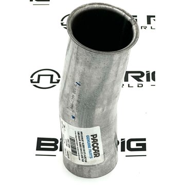 10.2-Degree Exhaust Pipe Aluminized Steel 2.75 FLG M66-1299 - Paccar