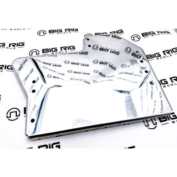 Battery/Tool Box Polished End Plate - Right Side N64-1018-0000001RP - Paccar