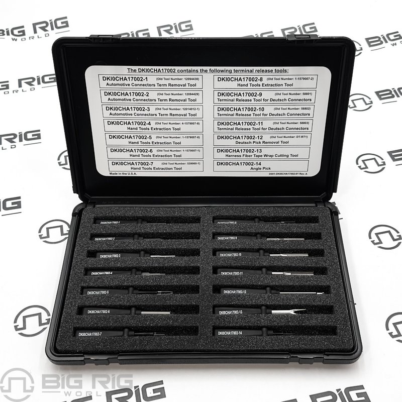 Chassis Terminal Extraction Tool Kit DKI0CHA17002 - Detroit Diesel