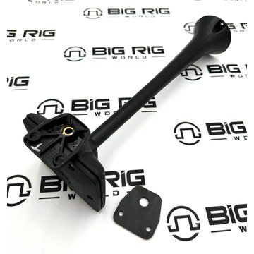 Horn Assembly, Black, (15 In) W/O Shield H00249PBS - Paccar
