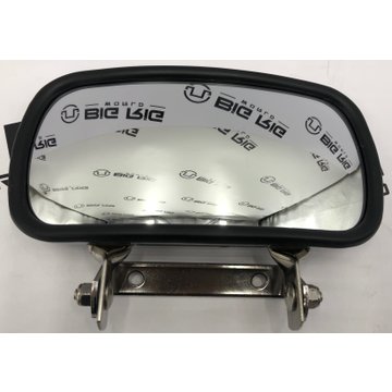 Over Door Convex Mirror, Stainless Steel 4 X8 In. 10481 - Cham-cal Engineering