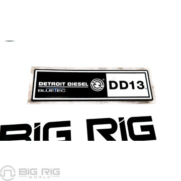 Blue Tec DD13 Engine Badge 24-01697-000 - Freightliner