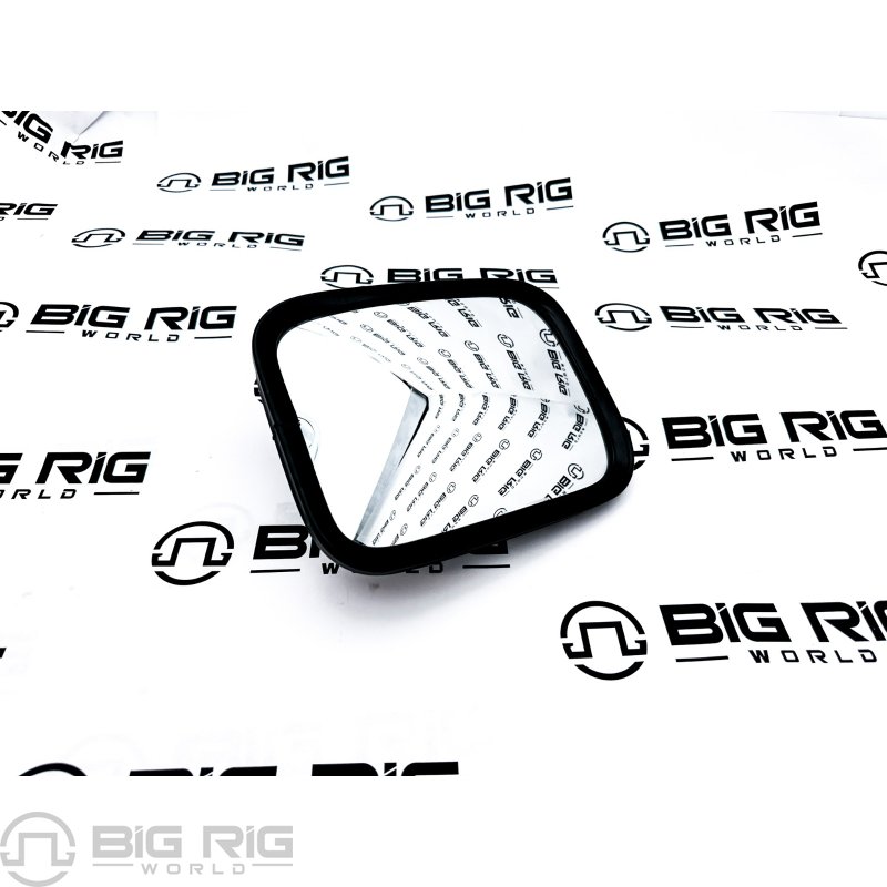 Rectangular Convex Mirror, Stainless Steel 6 x 8 inches 10681 - Cham-cal Engineering