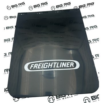 Mud Flap - Plastic, Black, Logo 22-69608-202 - Freightliner