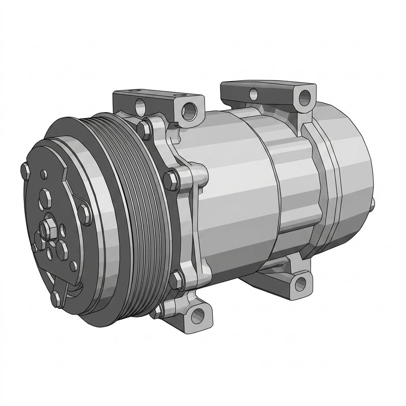 A/C Compressor - Kenworth, Peterbilt LE0121 - TRP