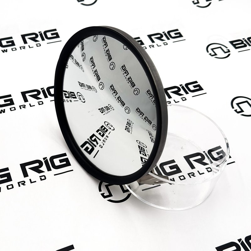 Offset Mirror - 7 In. Stainless Steel, Convex SA7S0F - Paccar