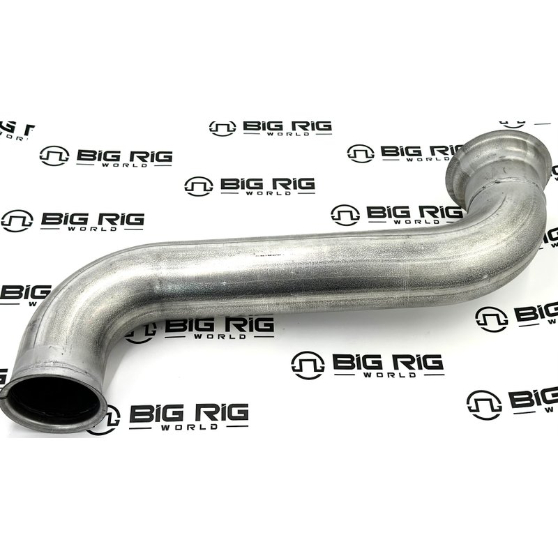 Exhaust Pipe MBEND 4" STL ALMZ FLG/FLG K180-19606 - Kenworth