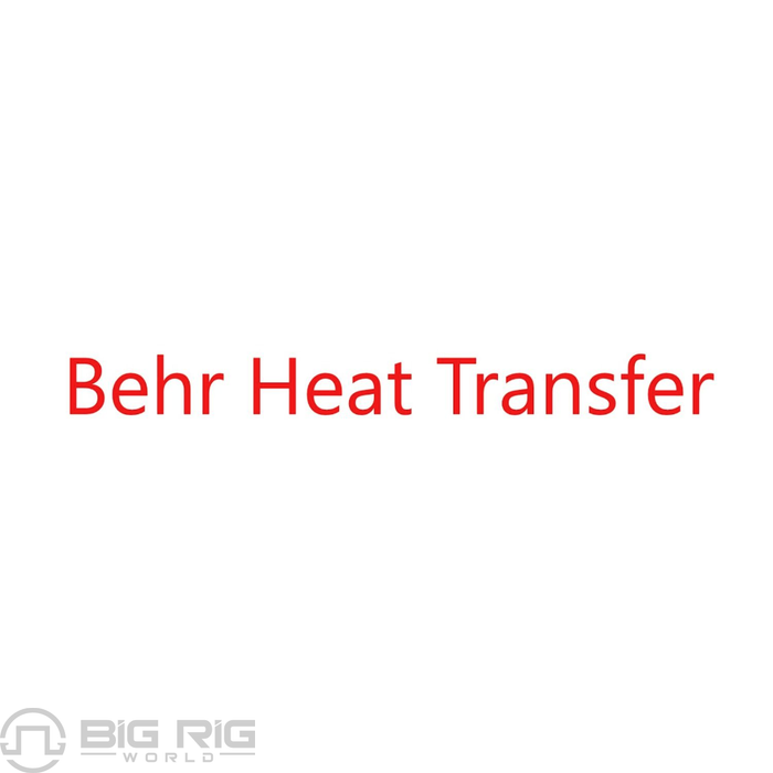 Charge Air Cooler (CAC) Assembly - 1200 AND 1400, 45/52 H0173 - Behr Heat Transfer