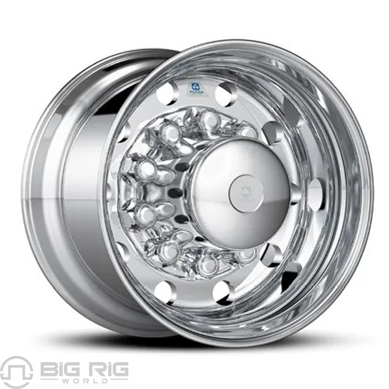 22.5 x 14.00 Alcoa Aluminum Wheel - Mirror Polish Inside Only 84U612 - Alcoa