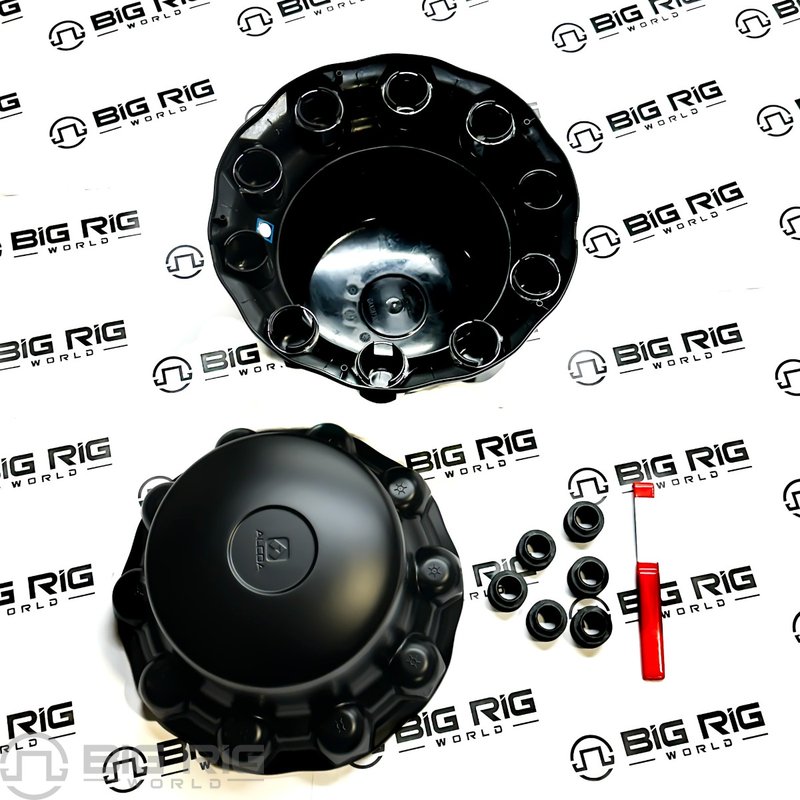 Hub Cap - Rear Matte Black Abs Plastic, Classic 087300DT - Alcoa
