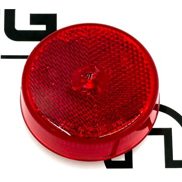 LED Signal Stat Clearance/Marker 2 1/2-inch Round Lamp, Reflective Lens 1052 - Truck Lite