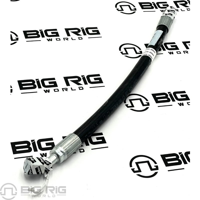 Hose Assembly - Pressure Line. # 8 , Straight, 45 DEG, 20IN 14-14442-020 - Freightliner
