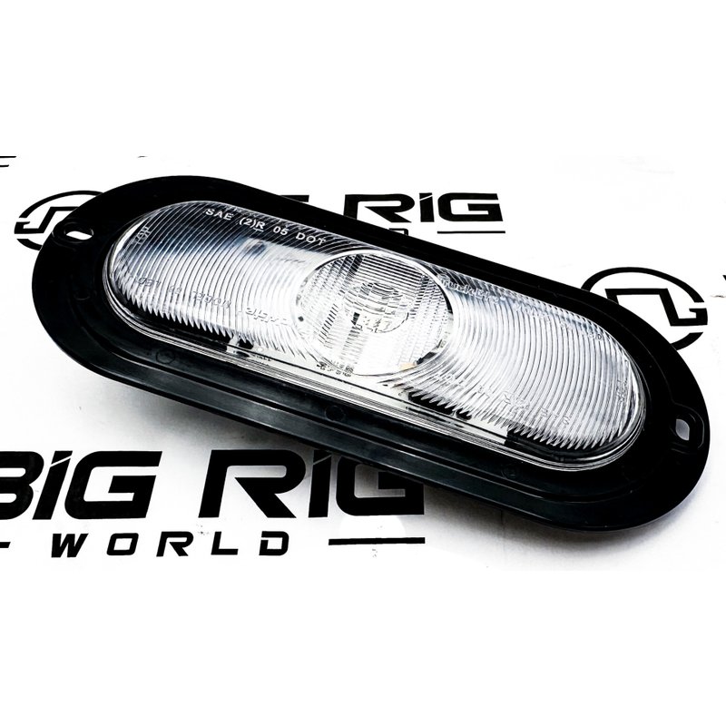 LED Supper 66 Single Diode Backup Lamp And Flange 66206C - Truck Lite