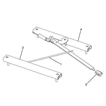 Seat Track Kit P226-89 - National Seating