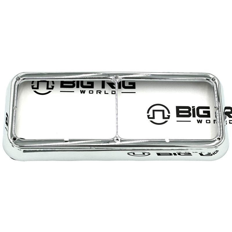 Headlamp Bezel, Dual Rectangular Short 3-2048-2 - Paccar