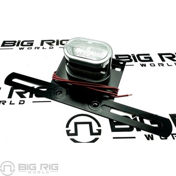 License Lamp - With Bracket, Black 60081 - Grote