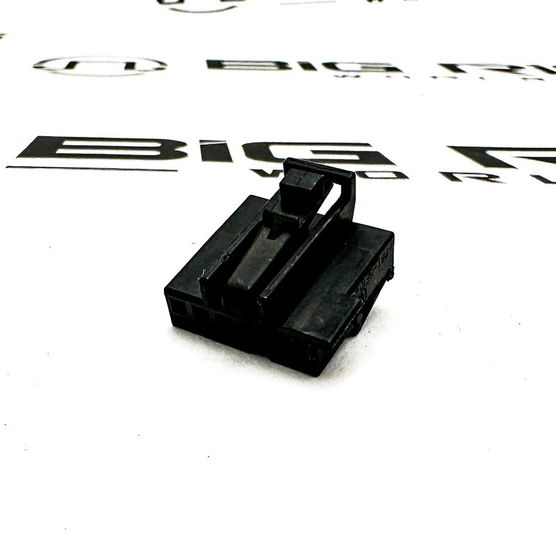 Plug - 6 Cavity, Micro Quad Lock System, AI 1-969508-1, Black, A Key 23-13151-614 - Freightliner
