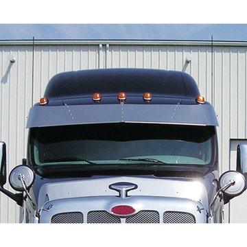 Sunvisor 15 1/2 In. Peterbilt 387-587 (2000 - 2020) TSUN-P28 - Trux Accessories