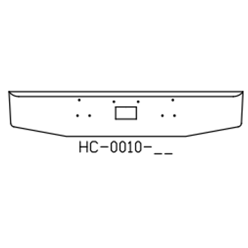Chrome Steel Bumper HC0010-03 - Valley Chrome