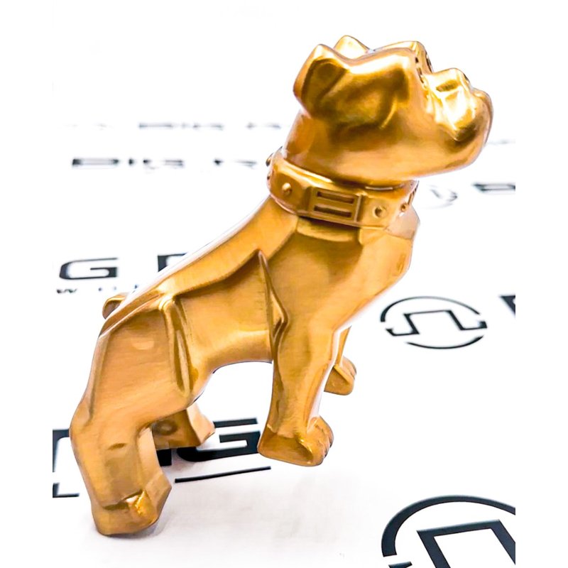 Gold Mack Bulldog Ornament 24841760 - OEM - Mack - Big Rig World