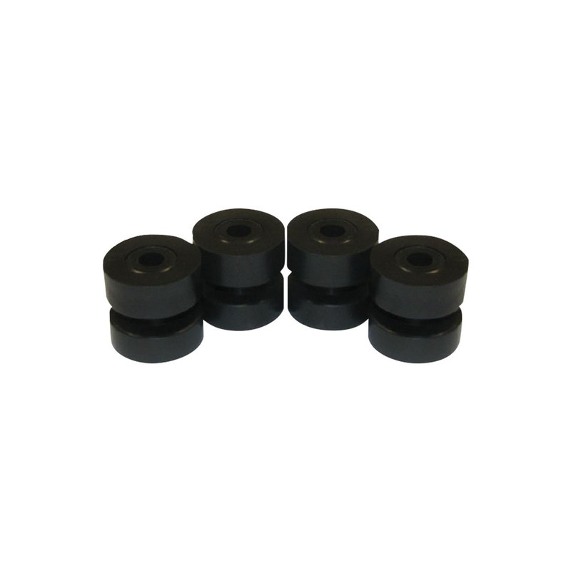 Polyurethane Exhaust Bracket Bushing - Black (4 Pack) TP-2010 - Trux Accessories