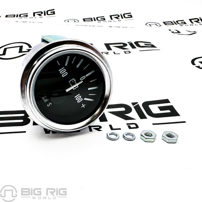 Gauge - Ammeter, Chrome 17-04317-1C0 - Peterbilt
