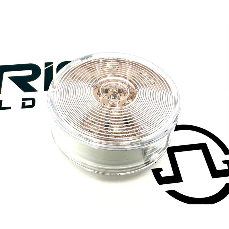 LED Signal Stat Clearance/Marker 2 1/2-inch Lamp Clear Lens 1051 - Truck Lite