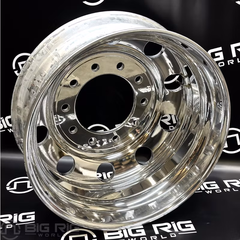 24.5 x 8.25 Alcoa Aluminum Wheel - Mirror Polish Inside Only 98U632 - Alcoa